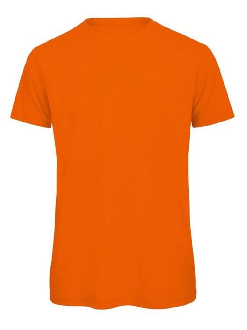 B&C FavourÇae - T-shirt en coton bio Orange - Kiabi