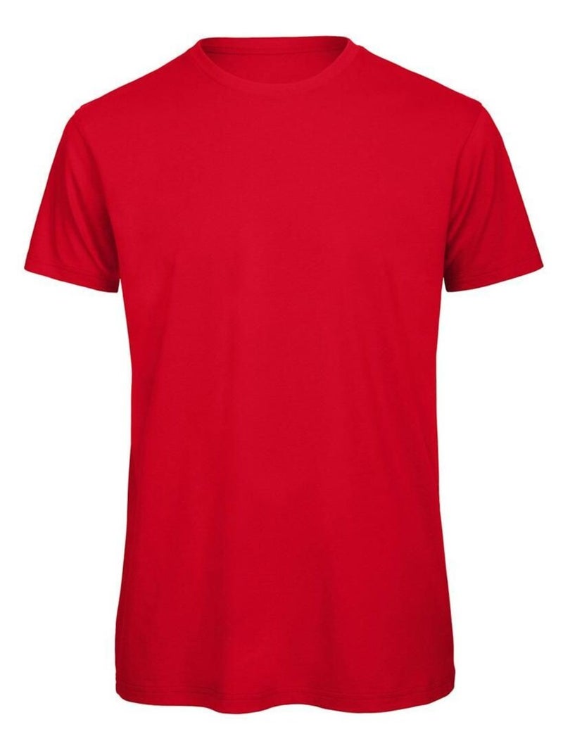 B&C FavourÇae - T-shirt en coton bio Rouge - Kiabi