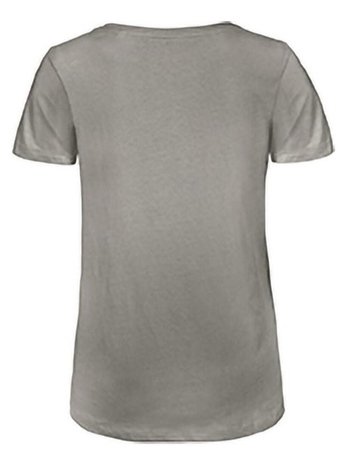 B&C Favourite - T-Shirt en coton bio à col V - Kiabi