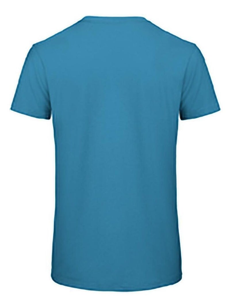 B&C Favourite - T-shirt en coton bio Bleu turquoise - Kiabi