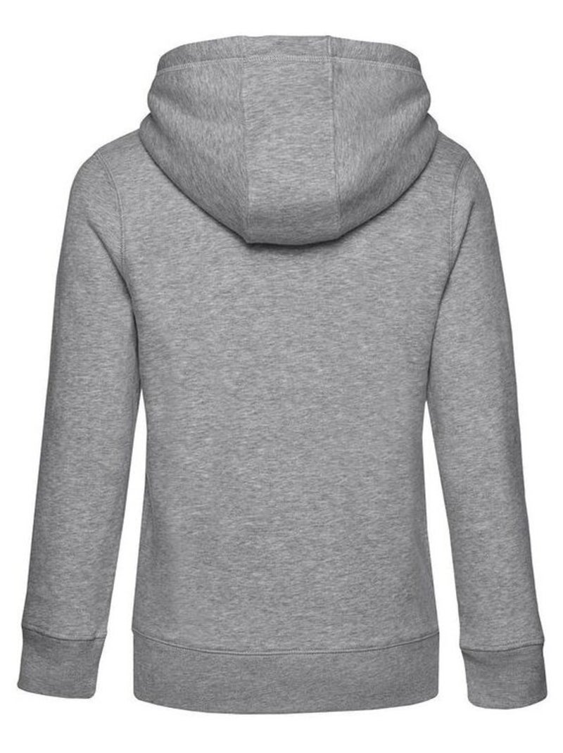 B&C Femme/Ladies Queen Hoody Gris chiné - Kiabi