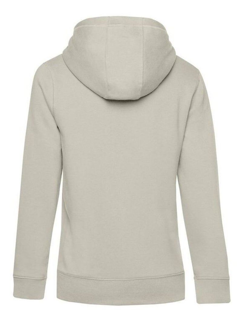 B&C Femme/Ladies Queen Hoody Gris clair - Kiabi