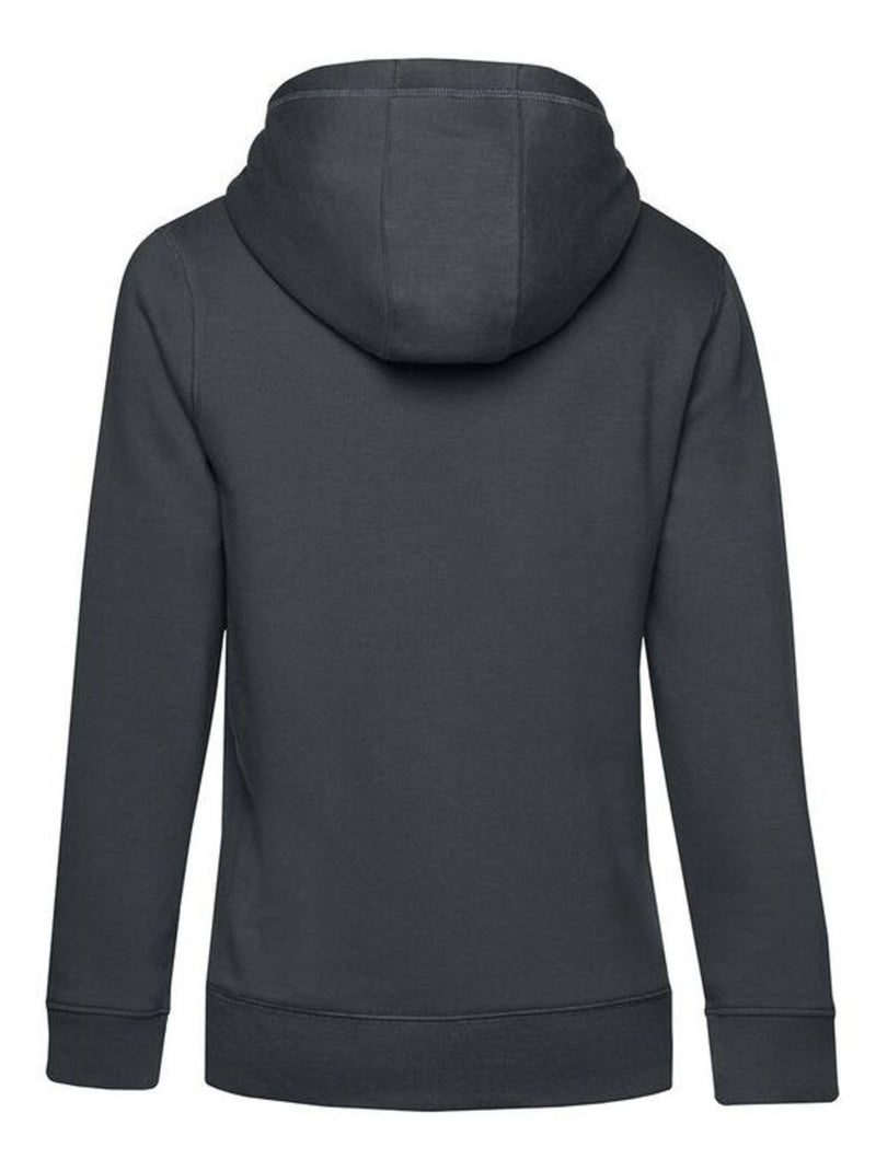 B&C Femme/Ladies Queen Hoody Gris Gris anthracite - Kiabi