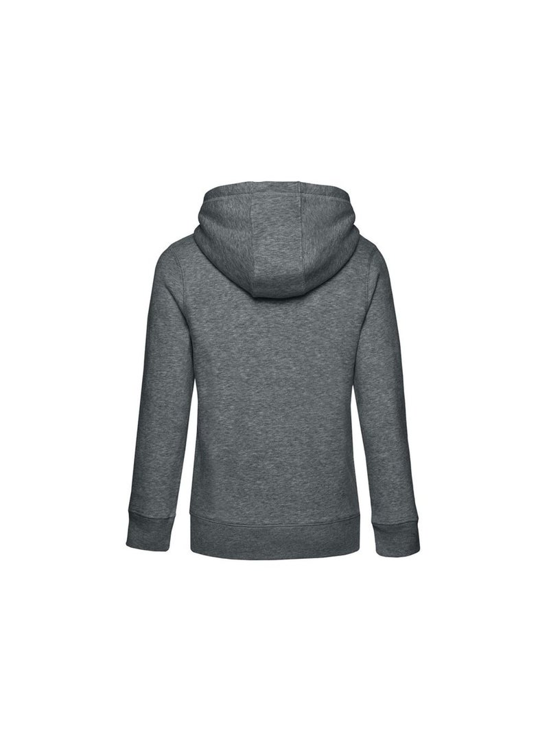 B&C Femme/Ladies Queen Hoody Gris moyen - Kiabi
