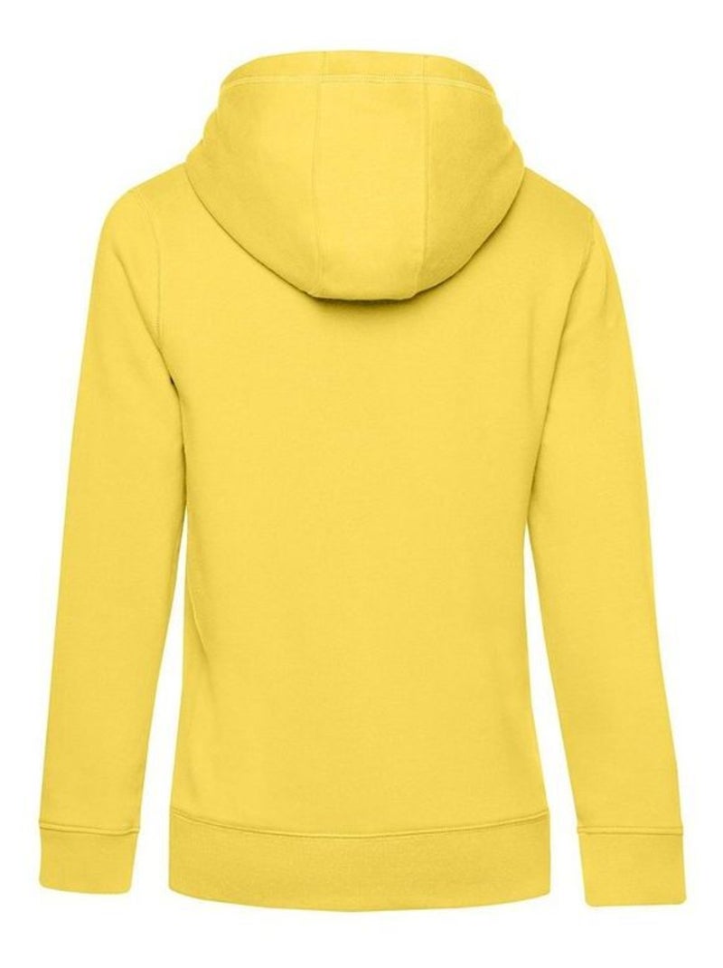 B&C Femme/Ladies Queen Hoody Jaune - Kiabi