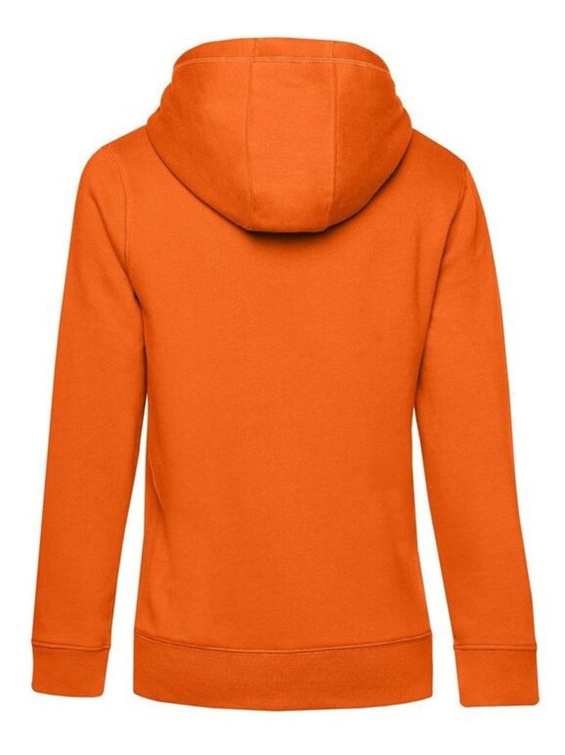 B&C Femme/Ladies Queen Hoody Orange - Kiabi