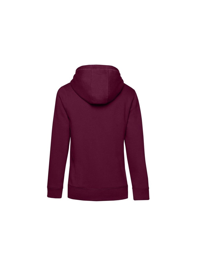 B&C Femme/Ladies Queen Hoody Rouge cerise - Kiabi