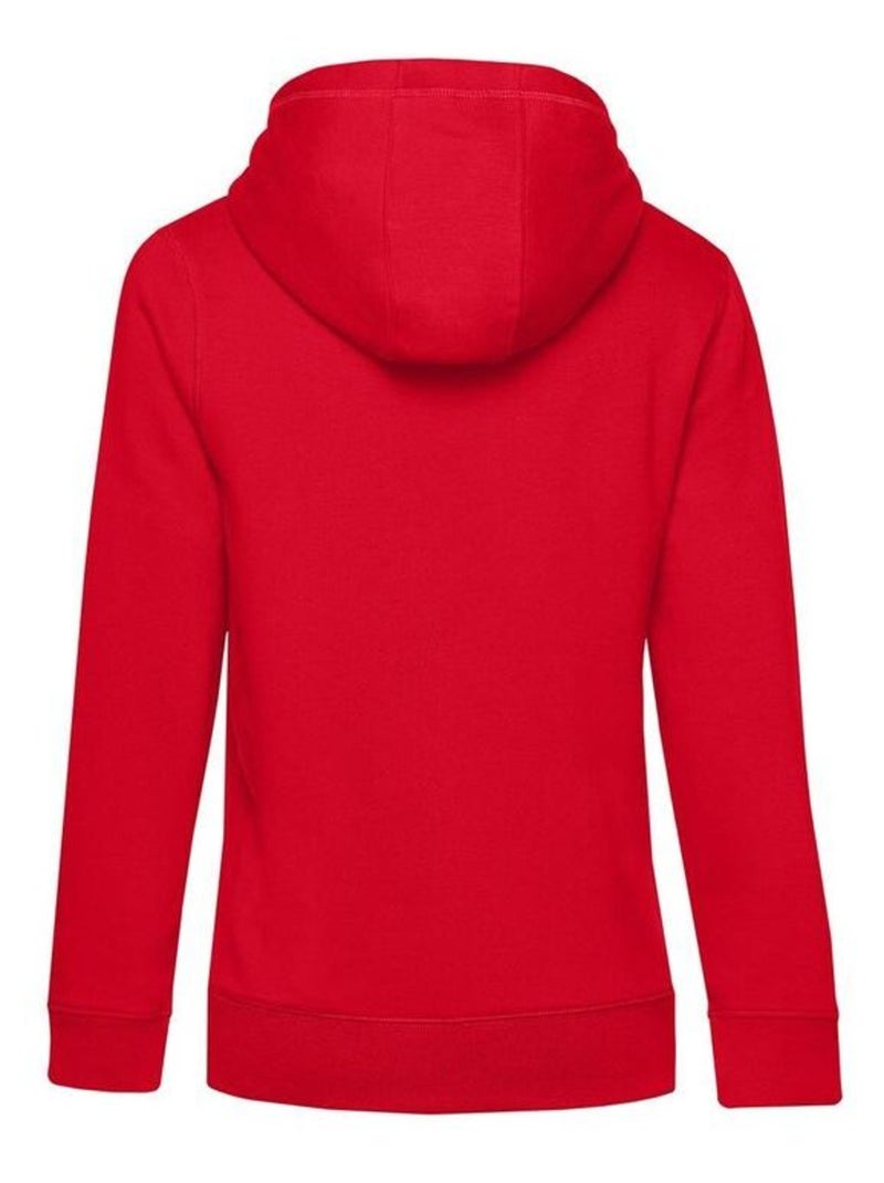 B&C Femme/Ladies Queen Hoody Rouge - Kiabi