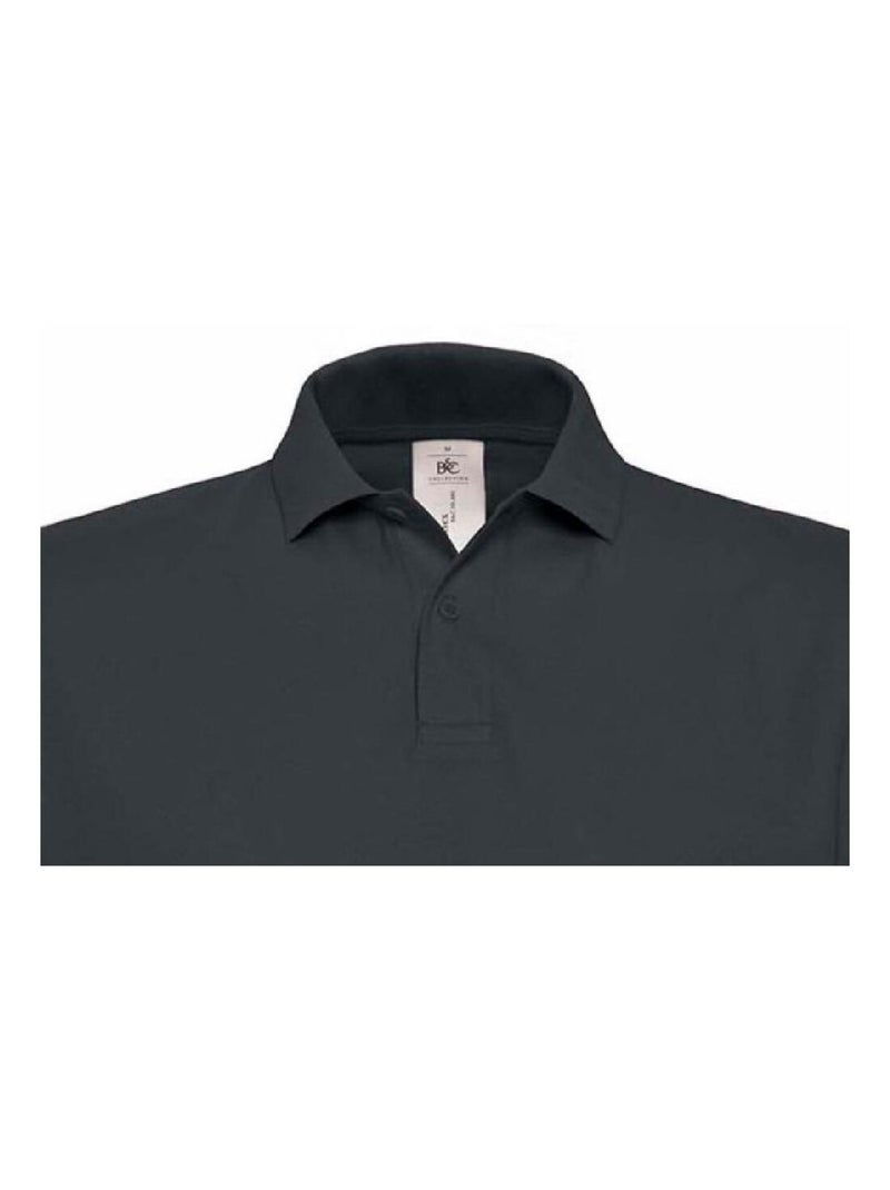 B&C ID.001 Polo à manches courtes pour hommes Gris Gris anthracite - Kiabi
