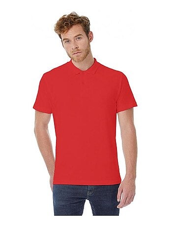 B&C ID.001 Polo à manches courtes pour hommes