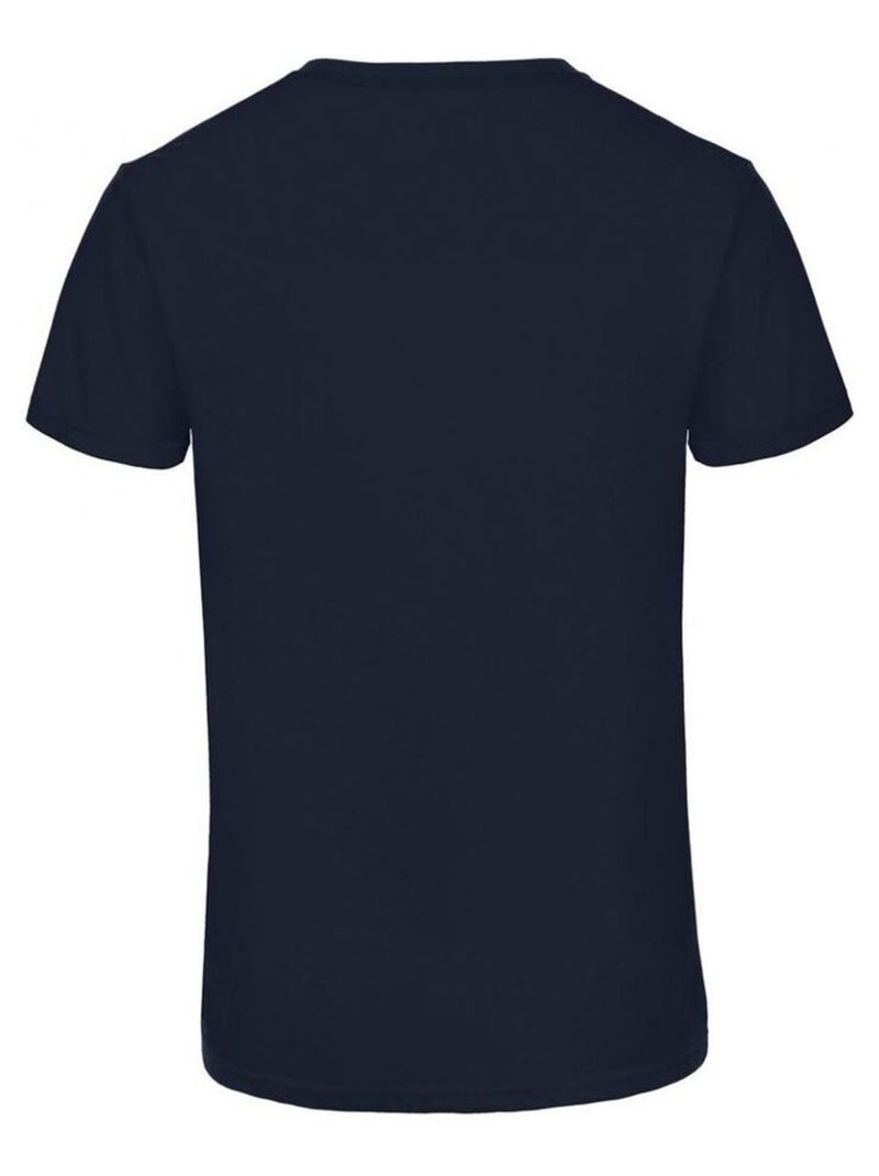 B&C Mens Favourite - T-shirt triblend à manches courtes Bleu marine - Kiabi