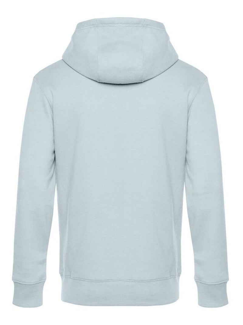 B&C Mens King Hooded Sweater Bleu ciel - Kiabi