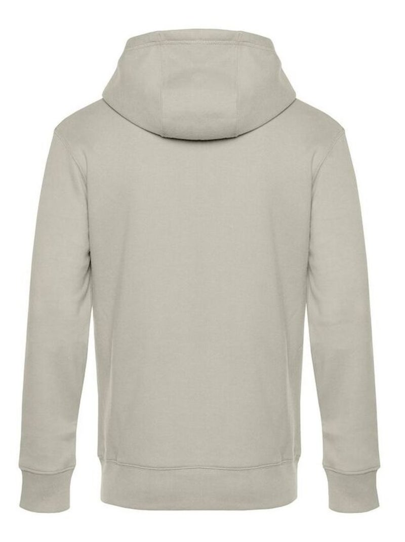 B&C Mens King Hooded Sweater Gris clair - Kiabi