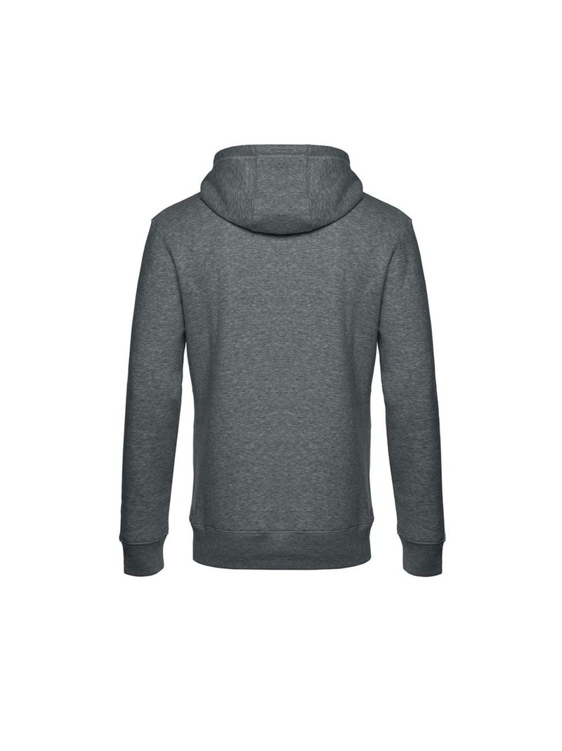 B&C Mens King Hooded Sweater Gris moyen - Kiabi
