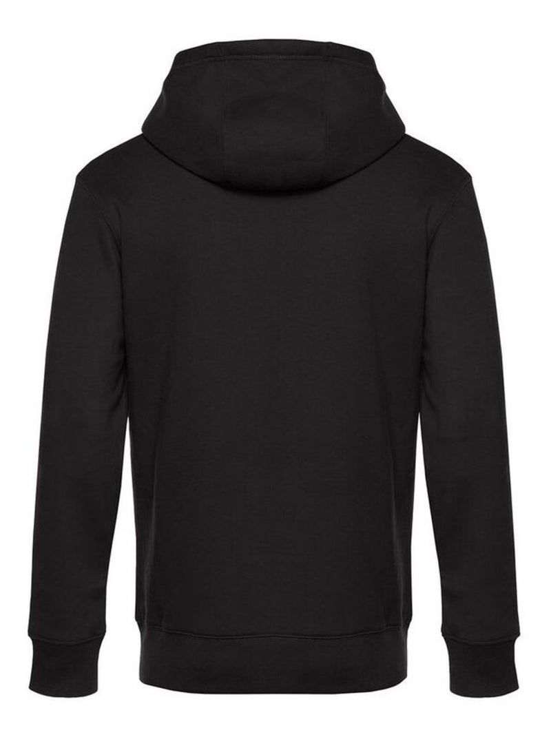 B&C Mens King Hooded Sweater Noir ébène - Kiabi