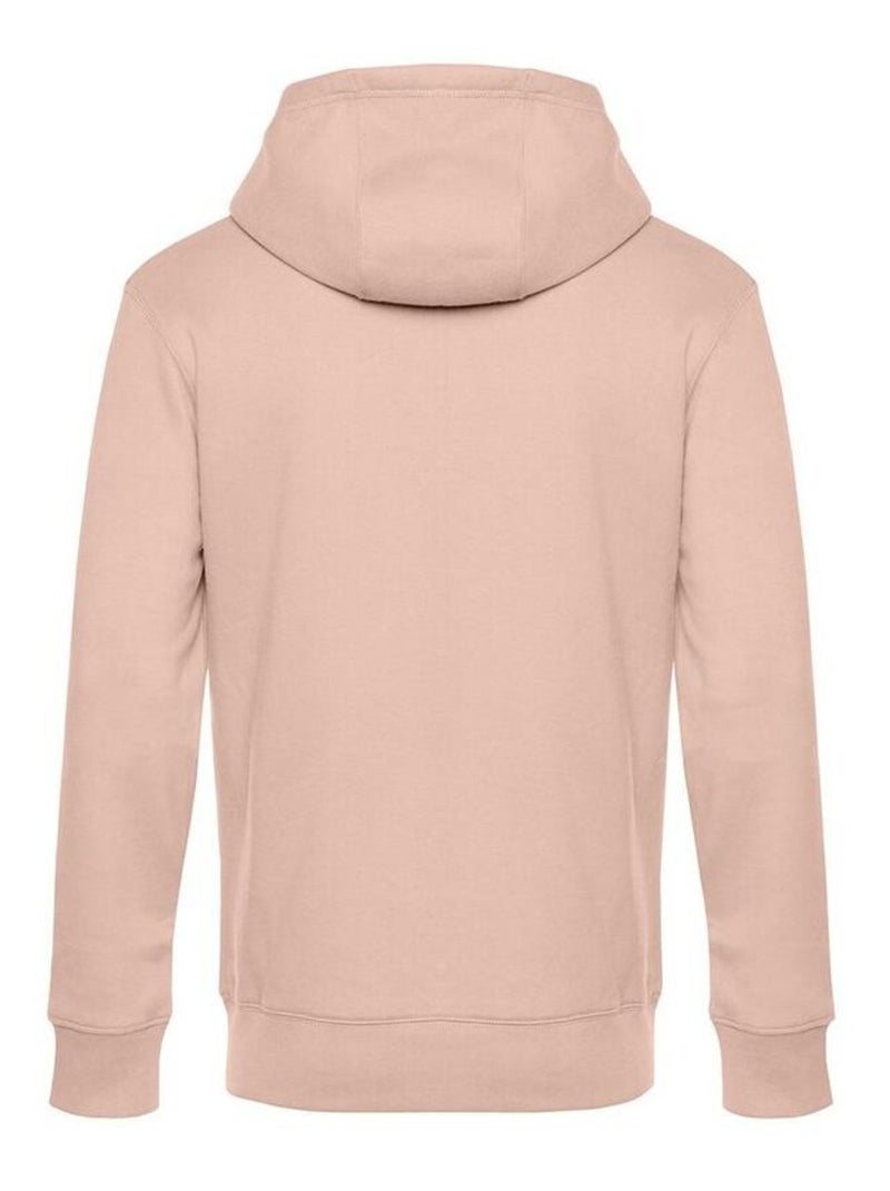 B&C Mens King Hooded Sweater Rose clair - Kiabi