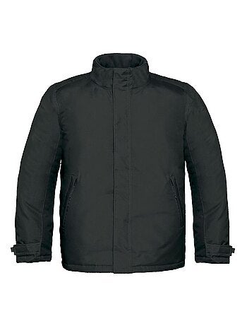 B&C Mens Real+ Premium Windproof Thermo-Isolated Jacket (revêtement PU imperméable)