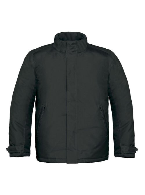 B&C Mens Real+ Premium Windproof Thermo-Isolated Jacket (revêtement PU imperméable) - Kiabi