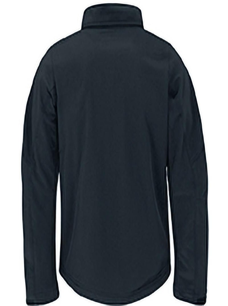 B&C Mens Softshell Hooded Breathable, Waterproof & Windproof Jacket (Doublure polaire) Bleu marine - Kiabi