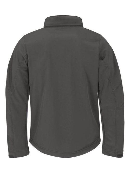 B&C Mens Softshell Hooded Breathable, Waterproof & Windproof Jacket (Doublure polaire) - Kiabi
