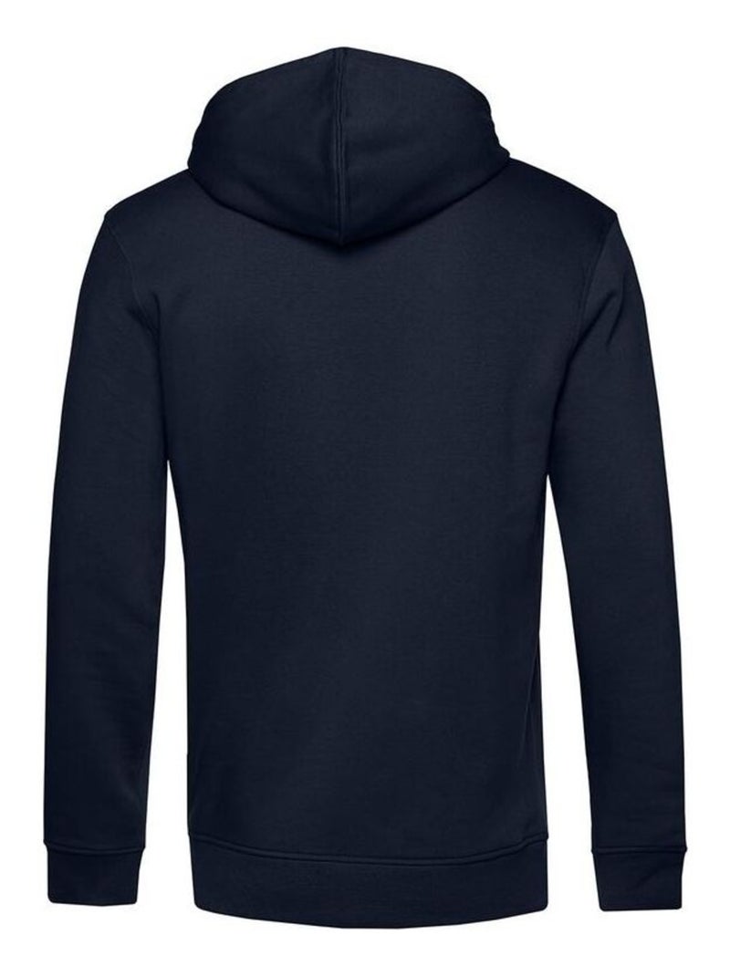 B&C Pull à capuche biologique pour hommes Bleu marine - Kiabi