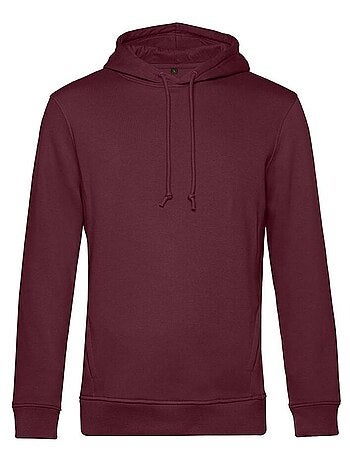 B&C Pull à capuche biologique pour hommes