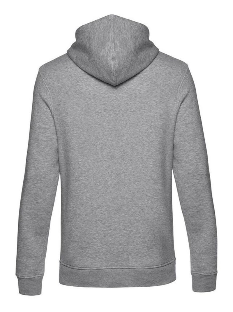 B&C Pull à capuche biologique pour hommes Gris chiné - Kiabi