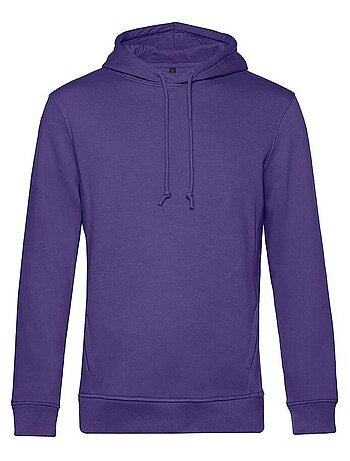 B&C Pull à capuche biologique pour hommes