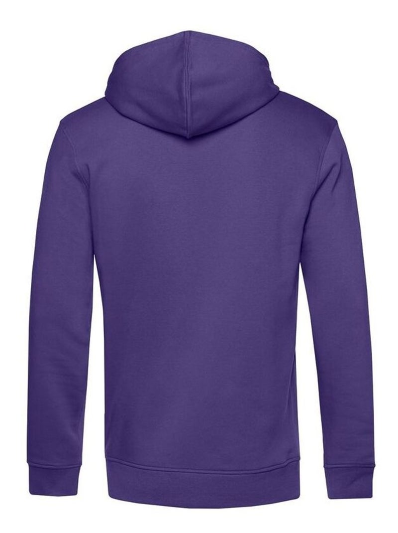 B&C Pull à capuche biologique pour hommes Violet - Kiabi