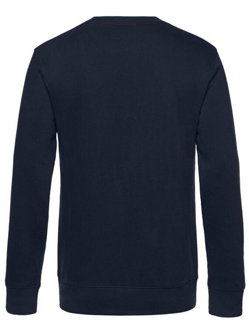 B&C Pull à col ras du cou King pour hommes Bleu marine - Kiabi