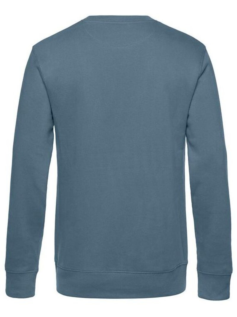 B&C Pull à col ras du cou King pour hommes Gris Bleu - Kiabi