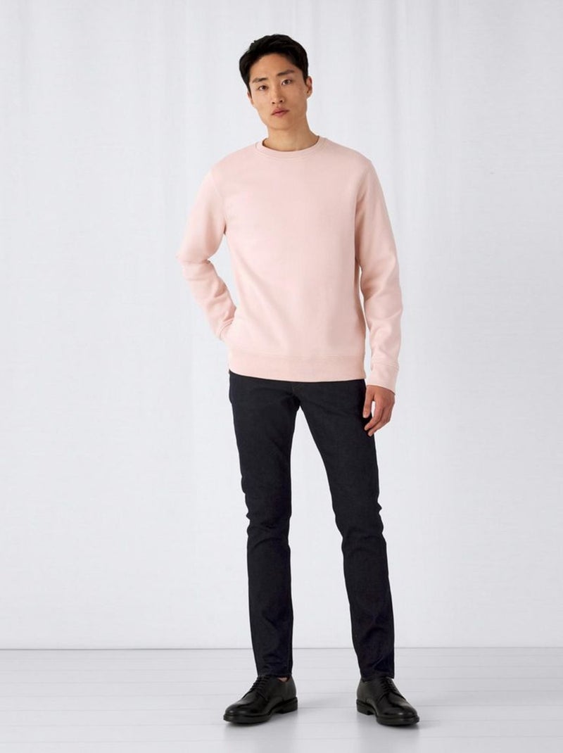 B&C Pull à col ras du cou King pour hommes Rose - Kiabi