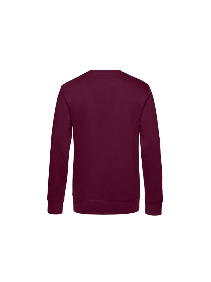 B&C Pull à col ras du cou King pour hommes Rouge cerise - Kiabi
