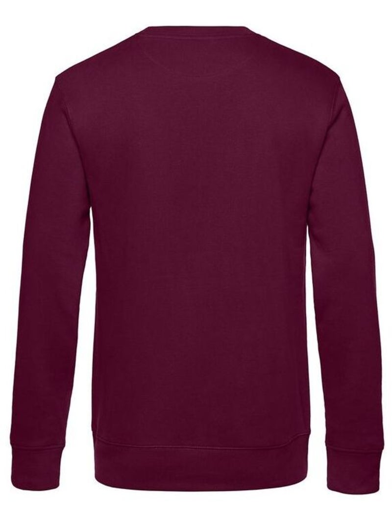 B&C Pull à col ras du cou King pour hommes Rouge pourpre - Kiabi