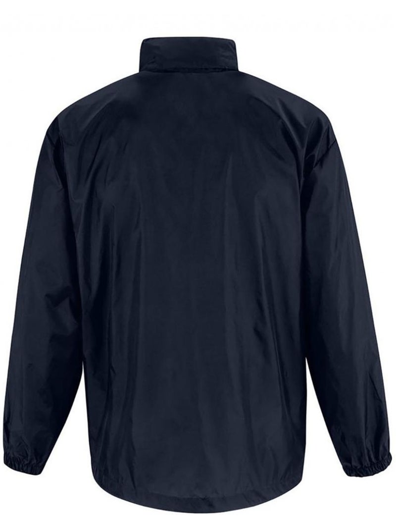 B&C Sirocco Mens Lightweight Jacket / Vestes extérieures pour hommes Bleu marine - Kiabi