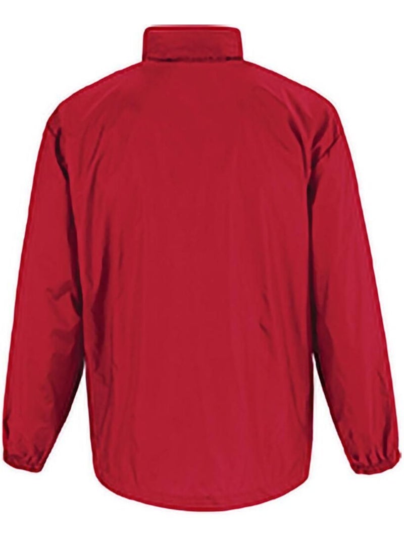 B&C Sirocco Mens Lightweight Jacket / Vestes extérieures pour hommes Rouge - Kiabi