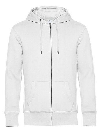 B&C Sweat à capuche zippé Mens King