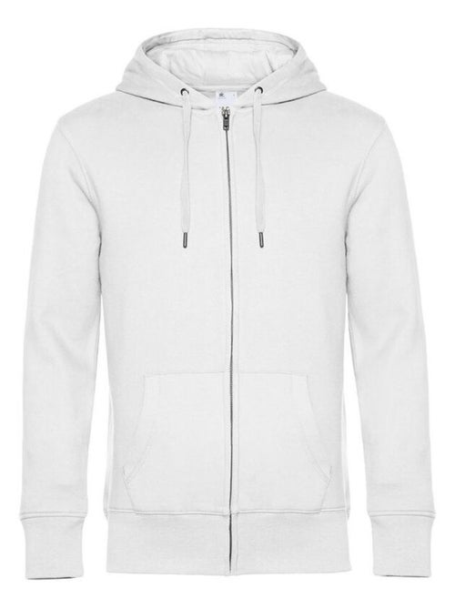 B&C Sweat à capuche zippé Mens King - Kiabi