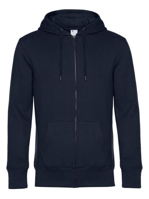 B&C Sweat à capuche zippé Mens King - Kiabi