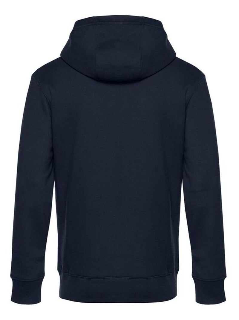B&C Sweat à capuche zippé Mens King Bleu marine - Kiabi