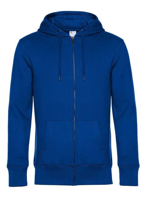 B&C Sweat à capuche zippé Mens King - Kiabi