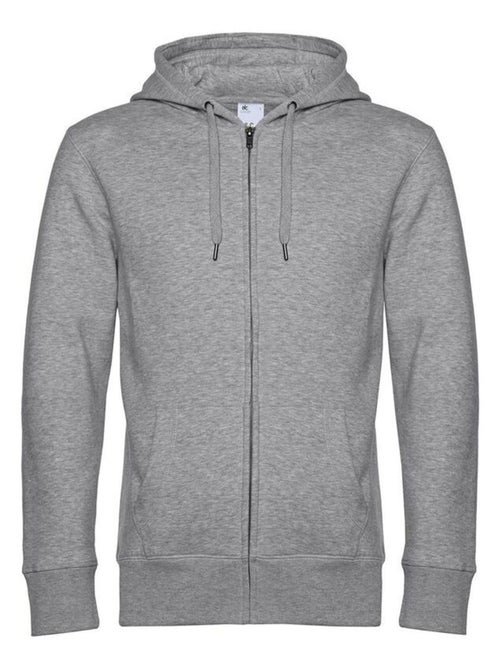 B&C Sweat à capuche zippé Mens King - Kiabi