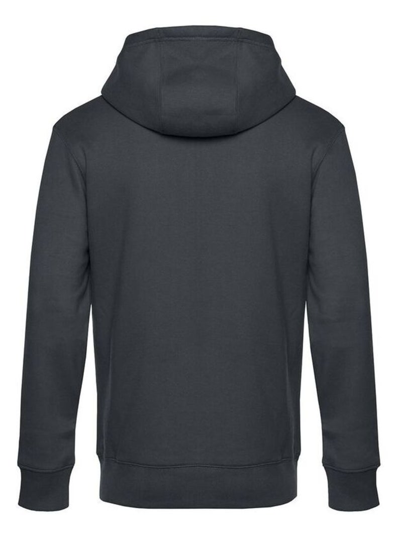 B&C Sweat à capuche zippé Mens King Gris Gris anthracite - Kiabi