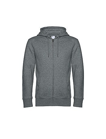 B&C Sweat à capuche zippé Mens King
