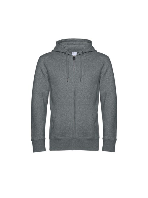 B&C Sweat à capuche zippé Mens King - Kiabi