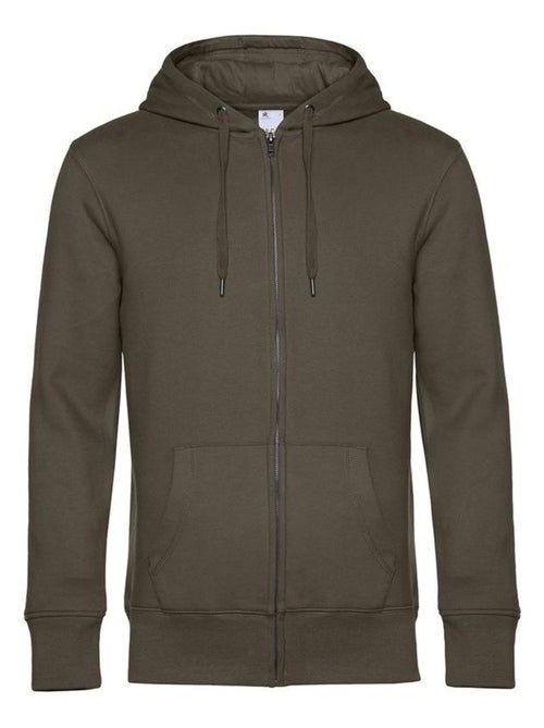 B&C Sweat à capuche zippé Mens King - Kiabi B&C Sweat à capuche zippé Mens King - Kiabi