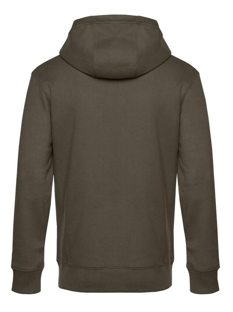 B&C Sweat à capuche zippé Mens King Kaki - Kiabi