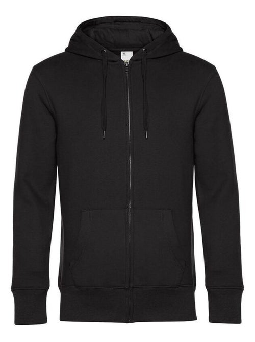 B&C Sweat à capuche zippé Mens King - Kiabi