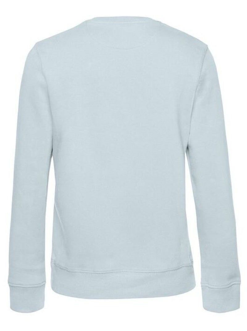 B&C Sweat à col ras-du-cou Queen Womens/Ladies Bleu ciel - Kiabi