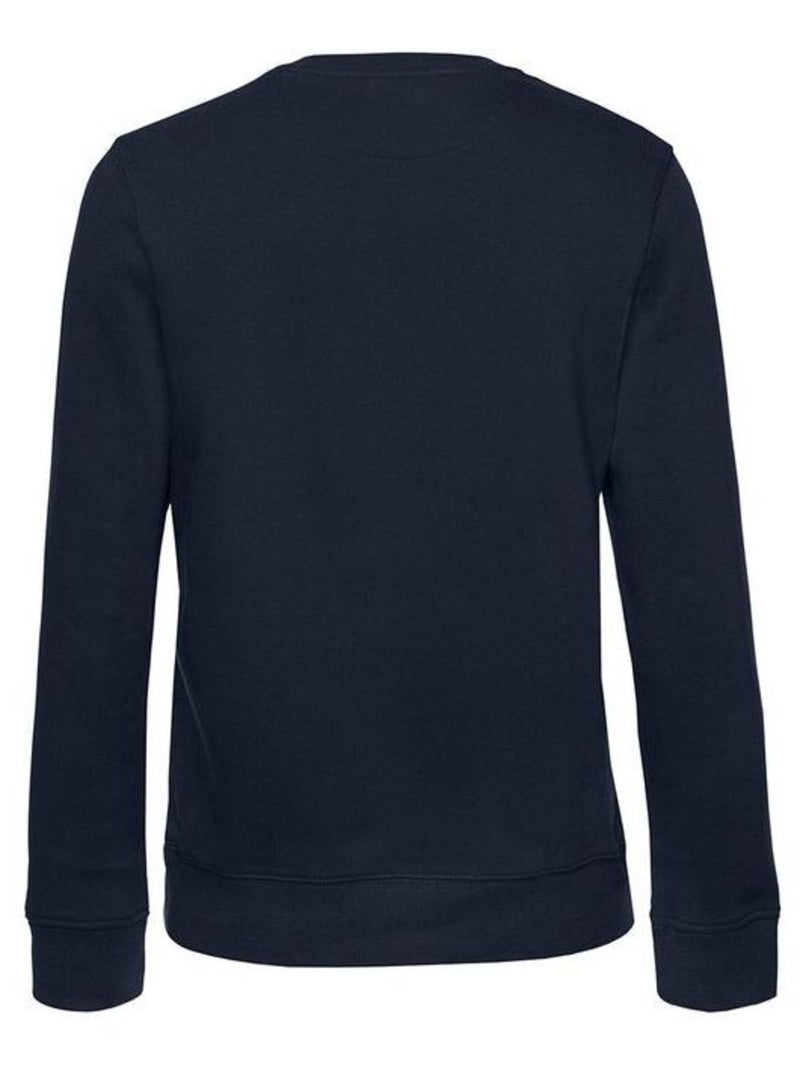B&C Sweat à col ras-du-cou Queen Womens/Ladies Bleu marine - Kiabi